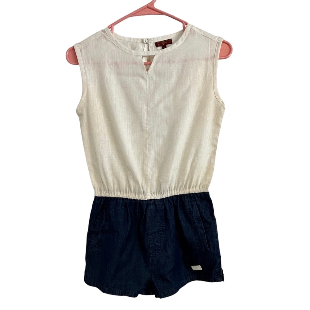7 for all Mankind‎ girls denim romper medium